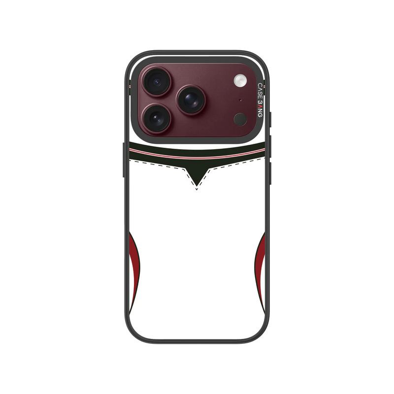 Red-White Knights Snap-On Phone Case — iPhone 18 Pro — Complete Case Set