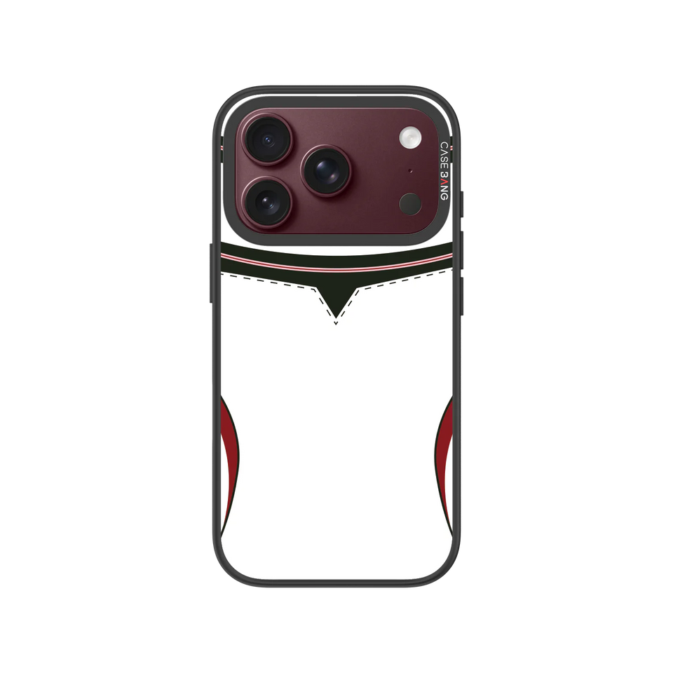 Red-White Knights Snap-On Phone Case — iPhone 18 Pro — Complete Case Set