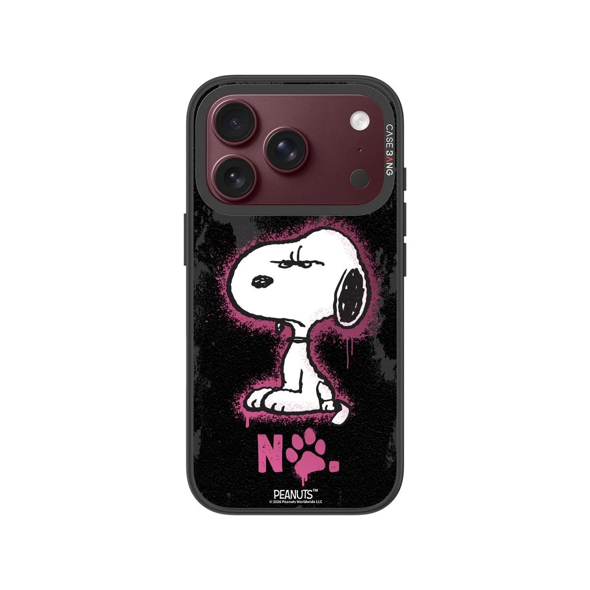 Neon Snoopy Snap-On Phone Case — iPhone 18 Pro — Complete Case Set