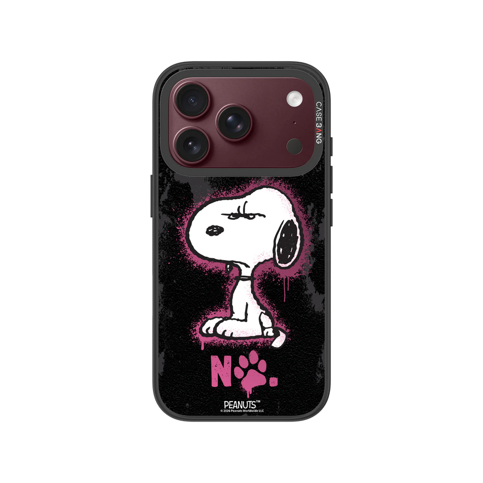 Neon Snoopy Snap-On Phone Case — iPhone 18 Pro — Complete Case Set