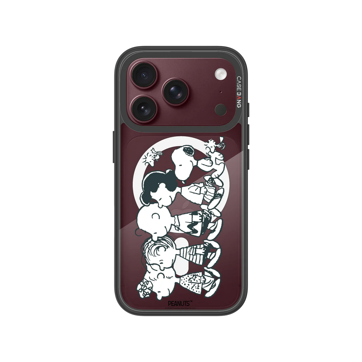 Snoopy Friends Sketch Snap-On Cover — iPhone 18 Pro — Complete Case Set