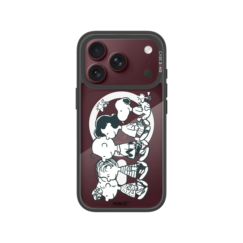Snoopy Friends Sketch Snap-On Cover — iPhone 18 Pro — Complete Case Set