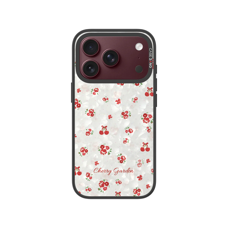 Cherry Garden Snap-On Phone Case — iPhone 18 Pro — Complete Case Set