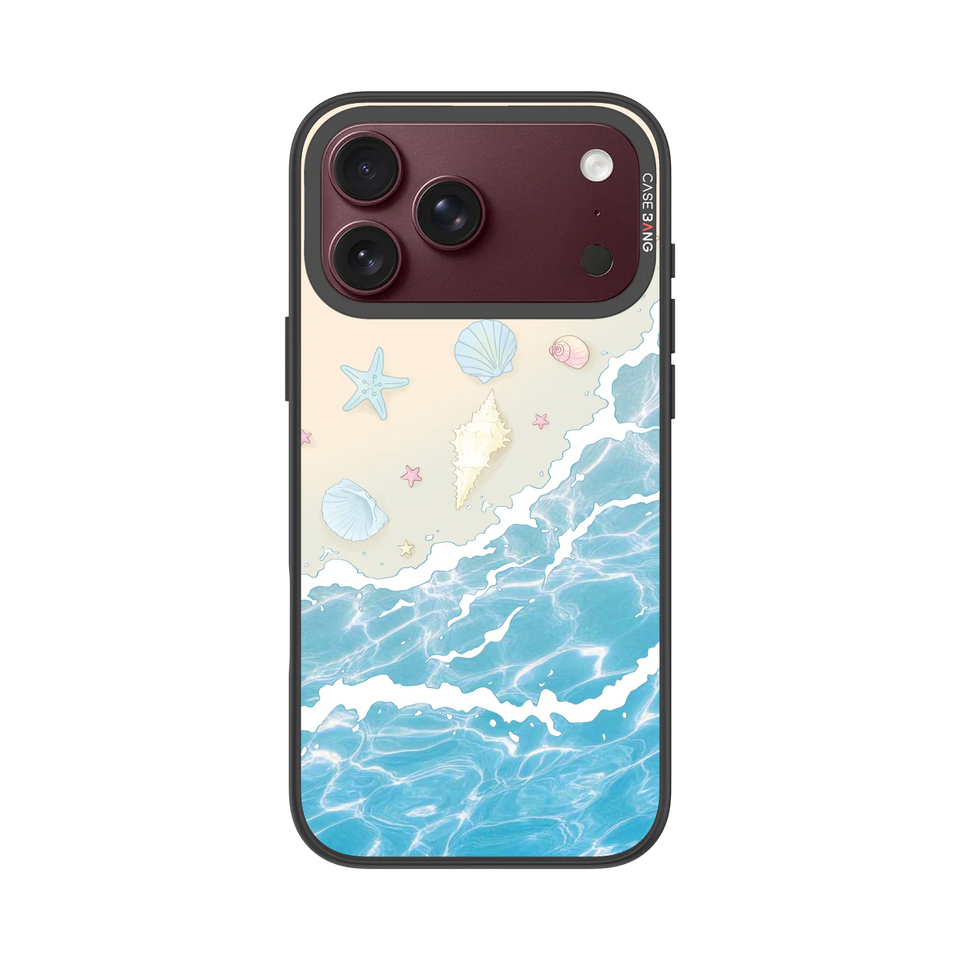 Ocean Waves Snap-On Phone Case — iPhone 18 Pro Max — Complete Case Set