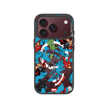 Avengers Assemble Snap-On Cover — iPhone 18 Pro — Complete Case Set