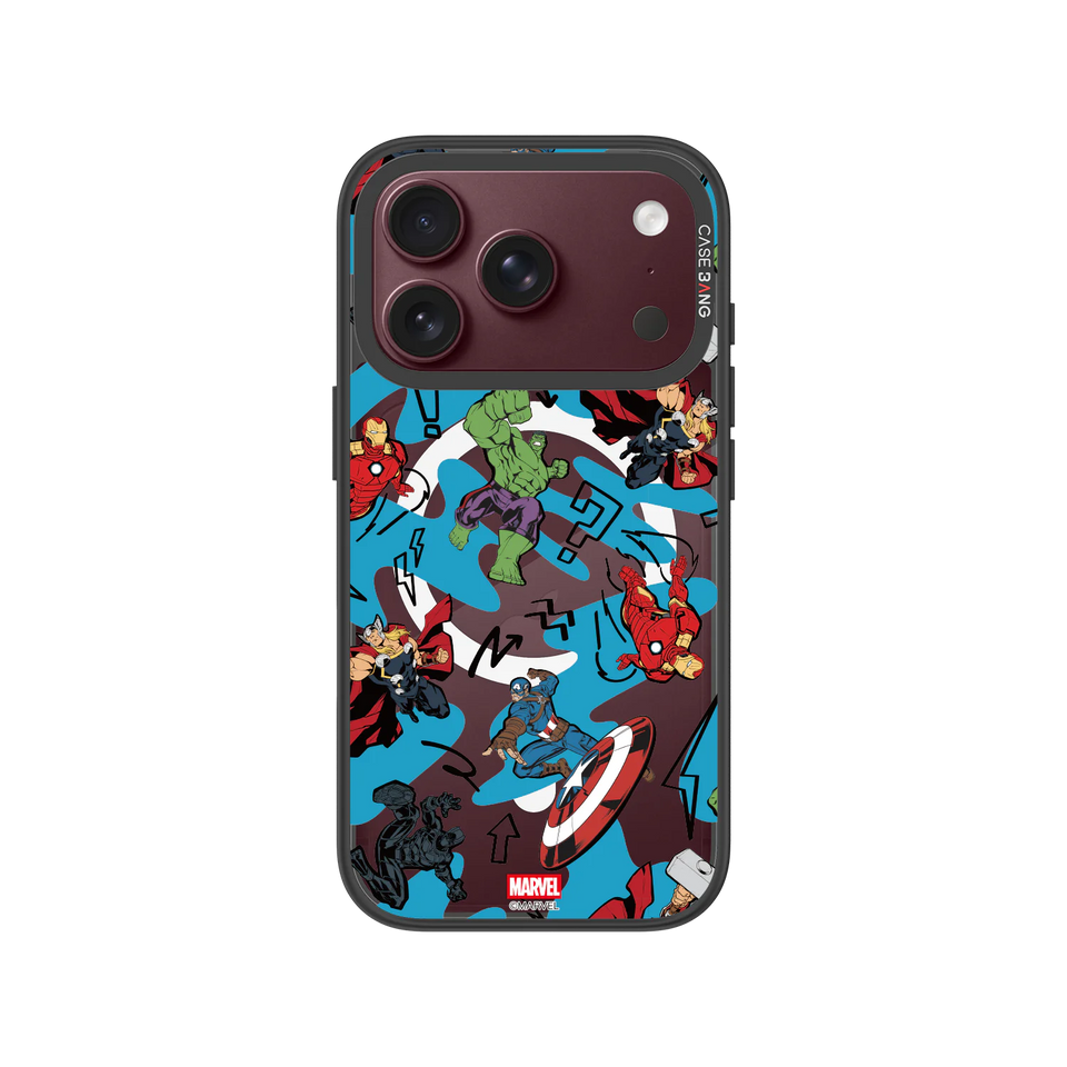 Avengers Assemble Snap-On Cover — iPhone 18 Pro — Complete Case Set
