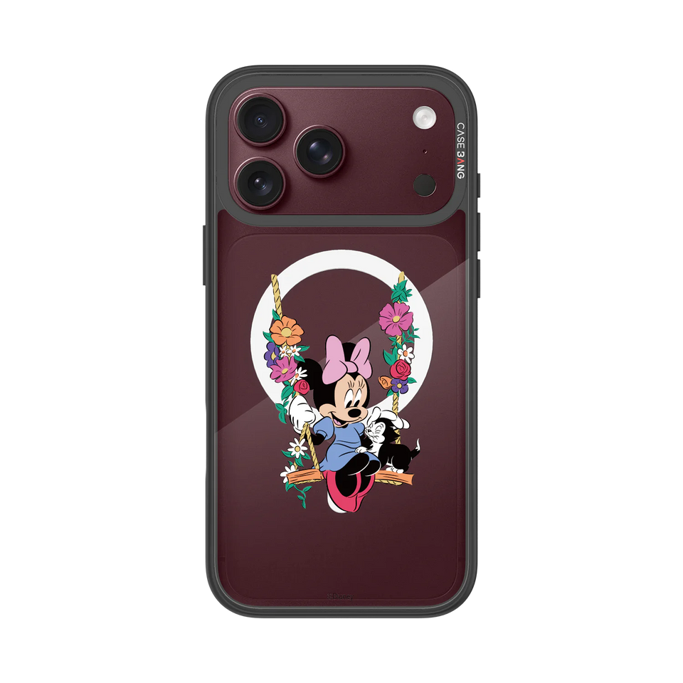 Floral Minnie Snap-On Phone Case — iPhone 18 Pro Max — Complete Case Set