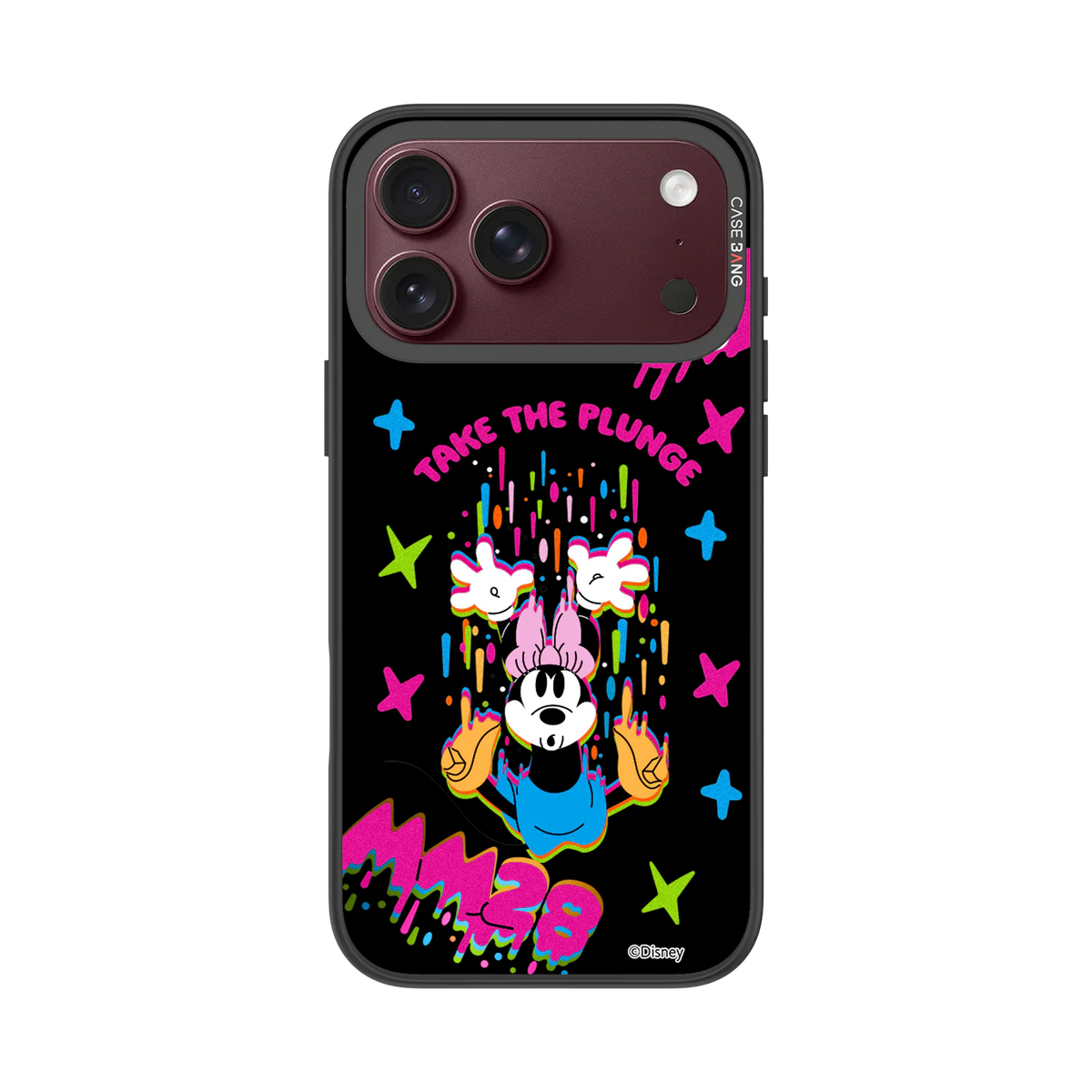 Minnie in Freefall Snap-On Phone Case — iPhone 18 Pro Max — Complete Case Set