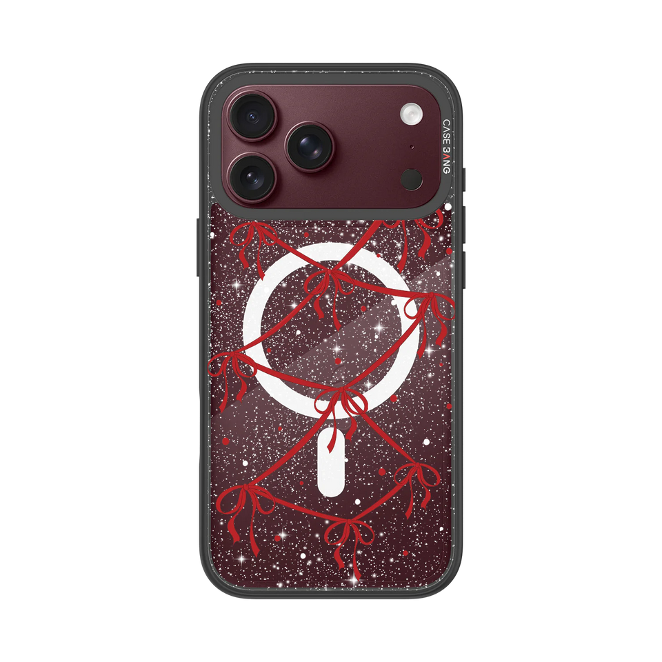 Ribbon Bow Snap-On Phone Case — iPhone 18 Pro Max — Complete Case Set