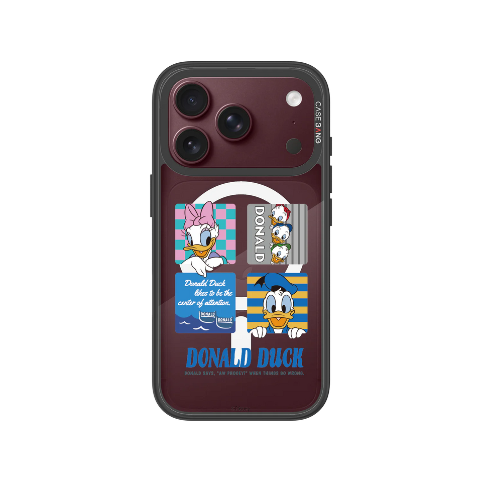 Donald Family Snap-On Phone Case — iPhone 18 Pro — Complete Case Set