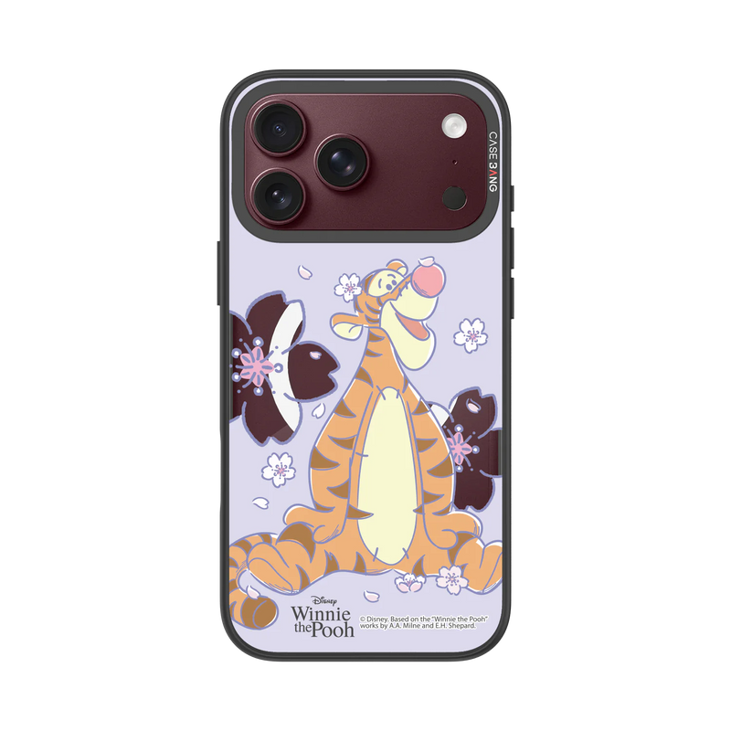 Cherry Blossom Tigger Snap-On Phone Case — iPhone 18 Pro Max — Complete Case Set