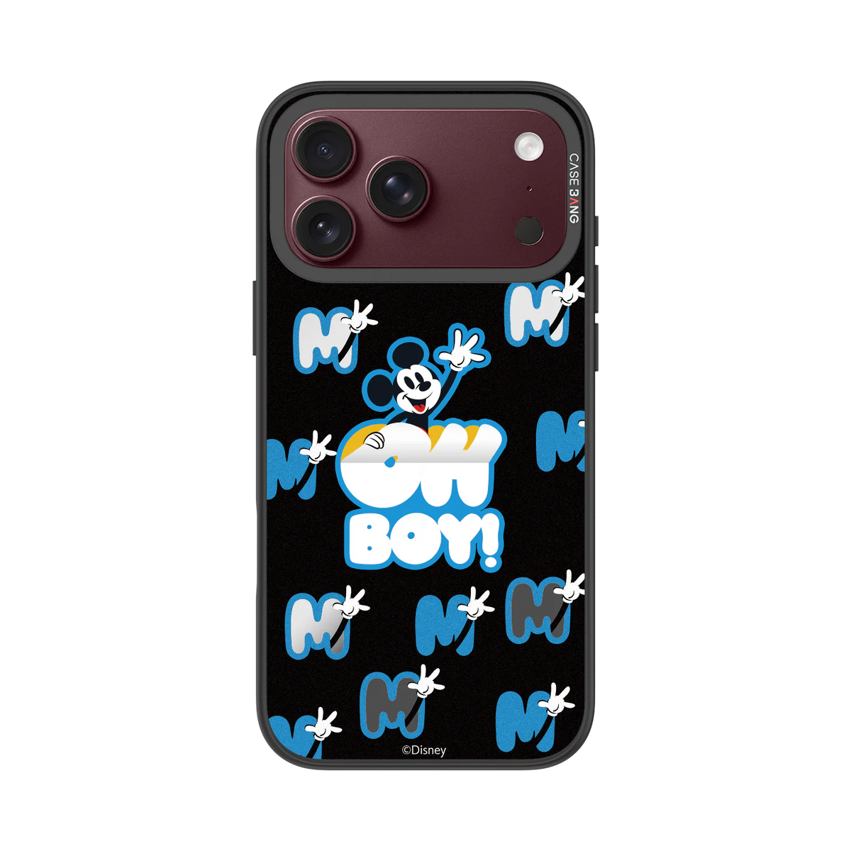 Say Hi Mickey Snap-On Phone Case — iPhone 18 Pro Max — Complete Case Set