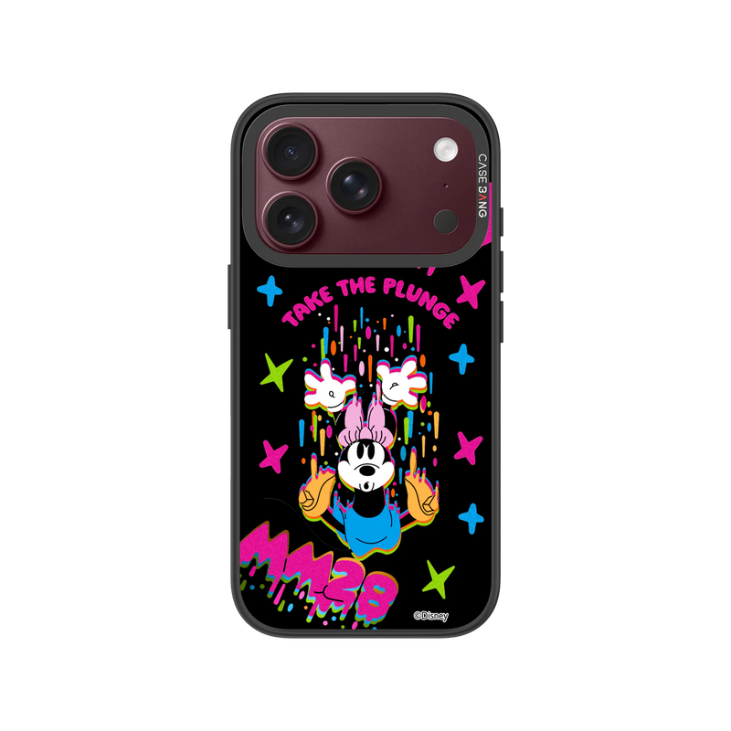 Minnie in Freefall Snap-On Phone Case — iPhone 18 Pro — Complete Case Set