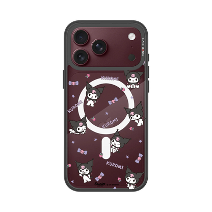 Kuromi Confetti Snap-On Phone Case — iPhone 18 Pro Max — Complete Case Set