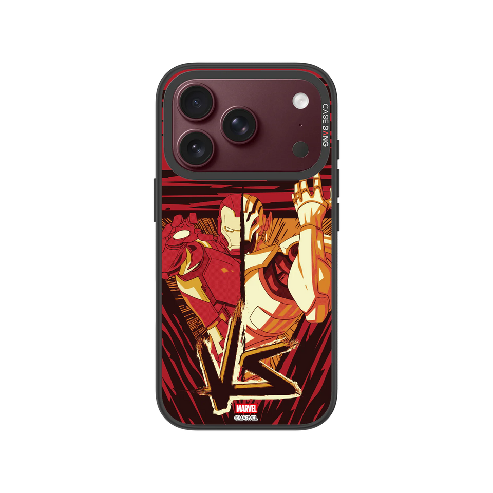 Iron Man VS Hulkbuster Snap-On Phone Case — iPhone 18 Pro — Complete Case Set