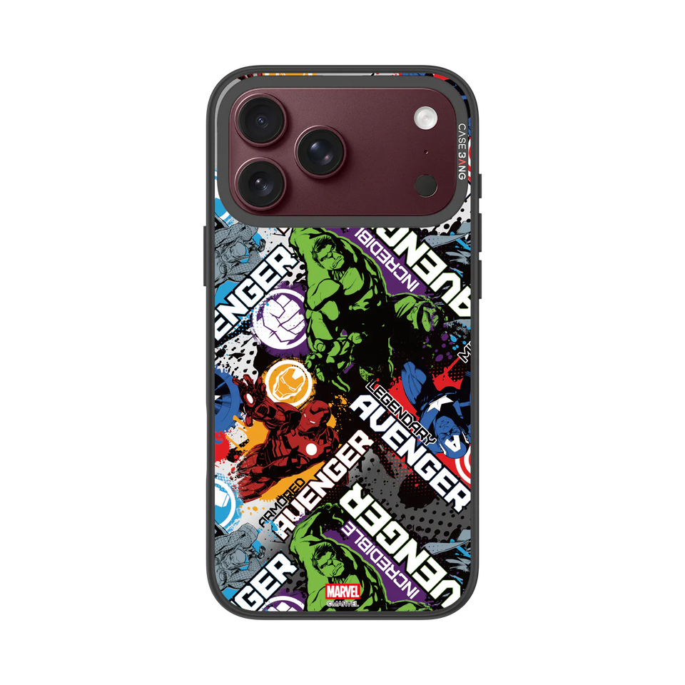 Avengers Family Snap-On Cover — iPhone 18 Pro Max — Complete Case Set