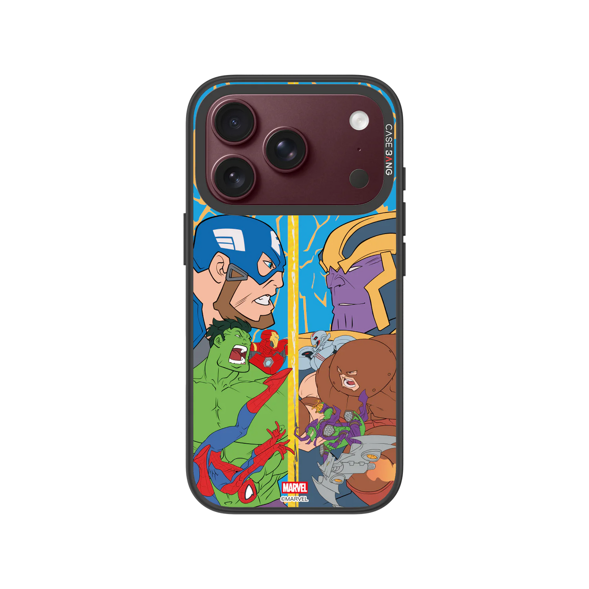 Avengers Battle Snap-On Phone Case — iPhone 18 Pro — Complete Case Set