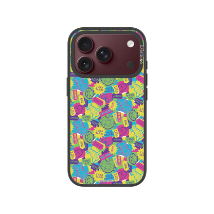 Retro Toy Pattern Snap-On Phone Case — iPhone 18 Pro — Complete Case Set