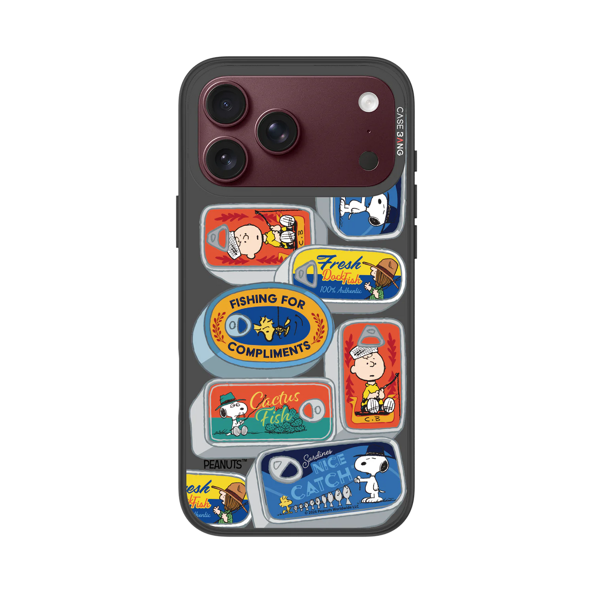 Peanuts Tin Snap-On Phone Case — iPhone 18 Pro Max — Complete Case Set