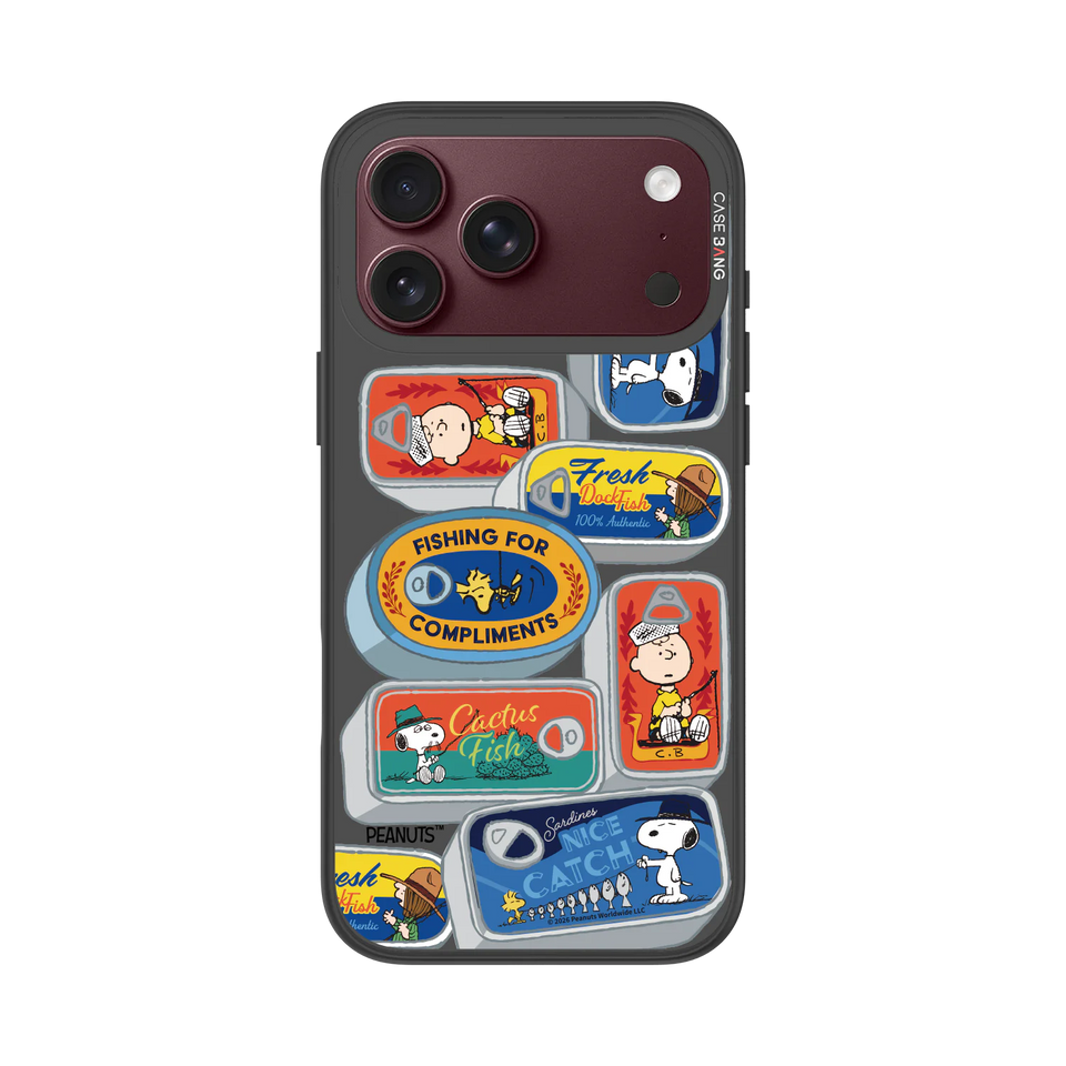 Peanuts Tin Snap-On Phone Case — iPhone 18 Pro Max — Complete Case Set