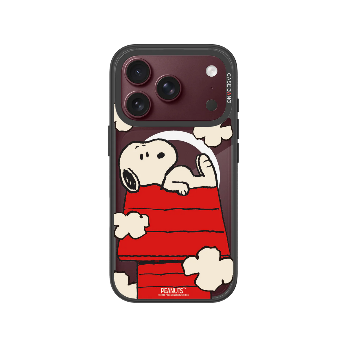 Snoopy Nap Snap-On Phone Case — iPhone 18 Pro — Complete Case Set