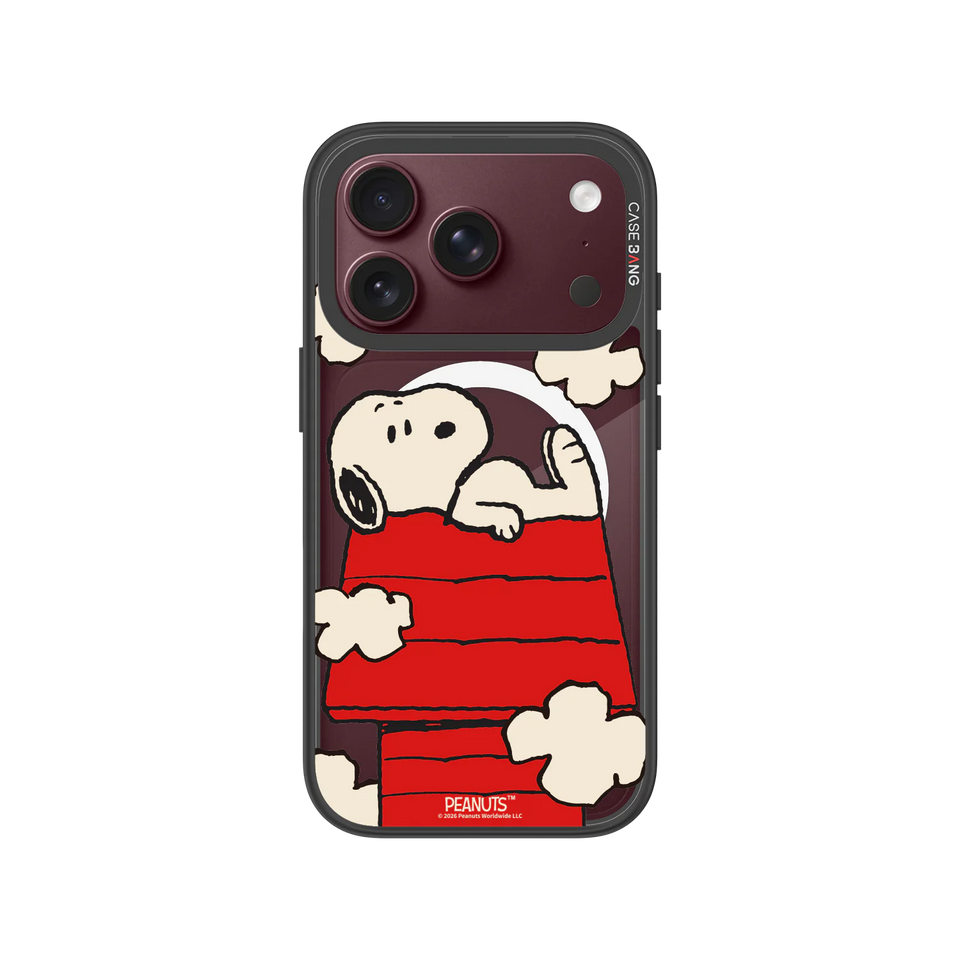 Snoopy Nap Snap-On Phone Case — iPhone 18 Pro — Complete Case Set