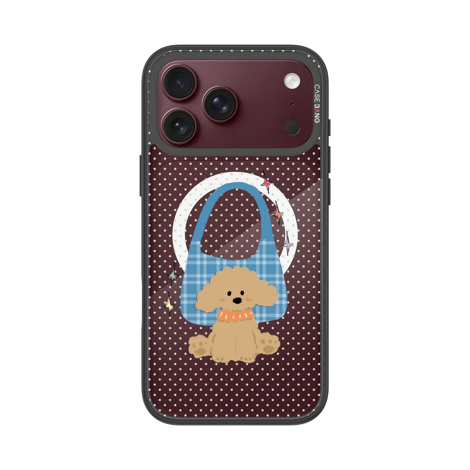 Gentle Puppy Snap-On Phone Case — iPhone 18 Pro Max — Complete Case Set