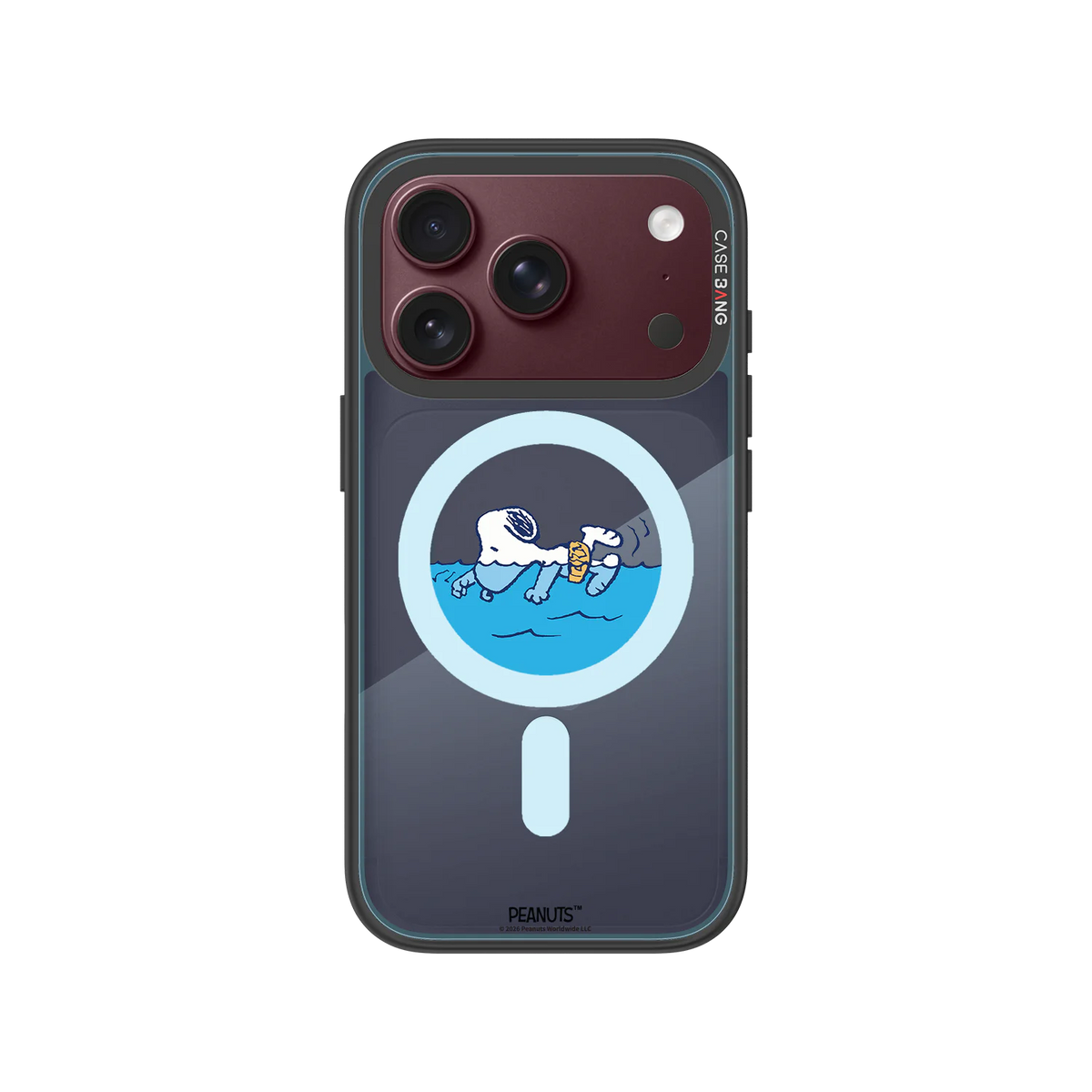 Snoopy Swim Time Snap-On Cover — iPhone 18 Pro — Complete Case Set