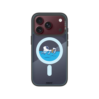 Snoopy Swim Time Snap-On Cover — iPhone 18 Pro — Complete Case Set