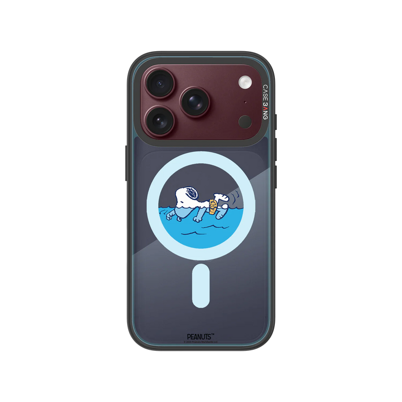 Snoopy Swim Time Snap-On Cover — iPhone 18 Pro — Complete Case Set