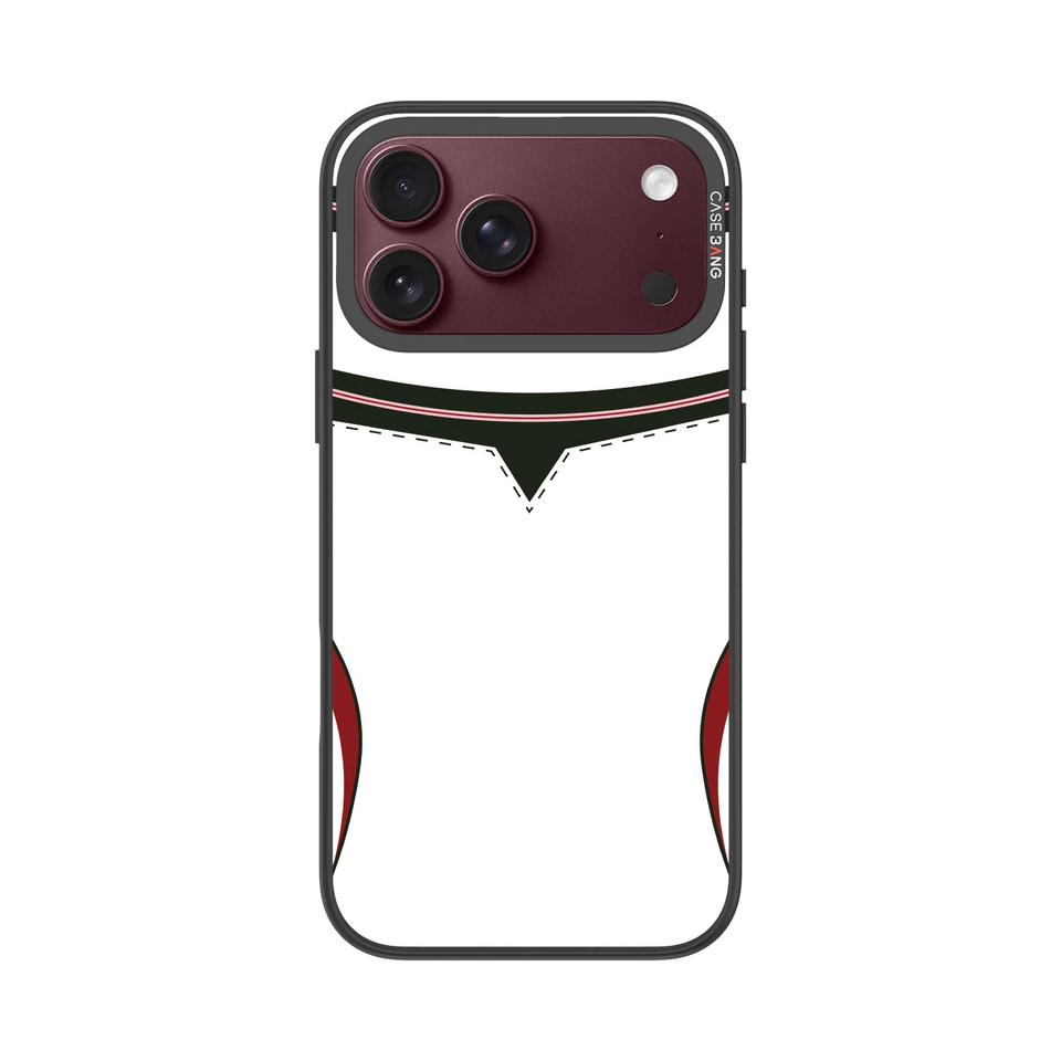 Red-White Knights Snap-On Phone Case — iPhone 18 Pro Max — Complete Case Set