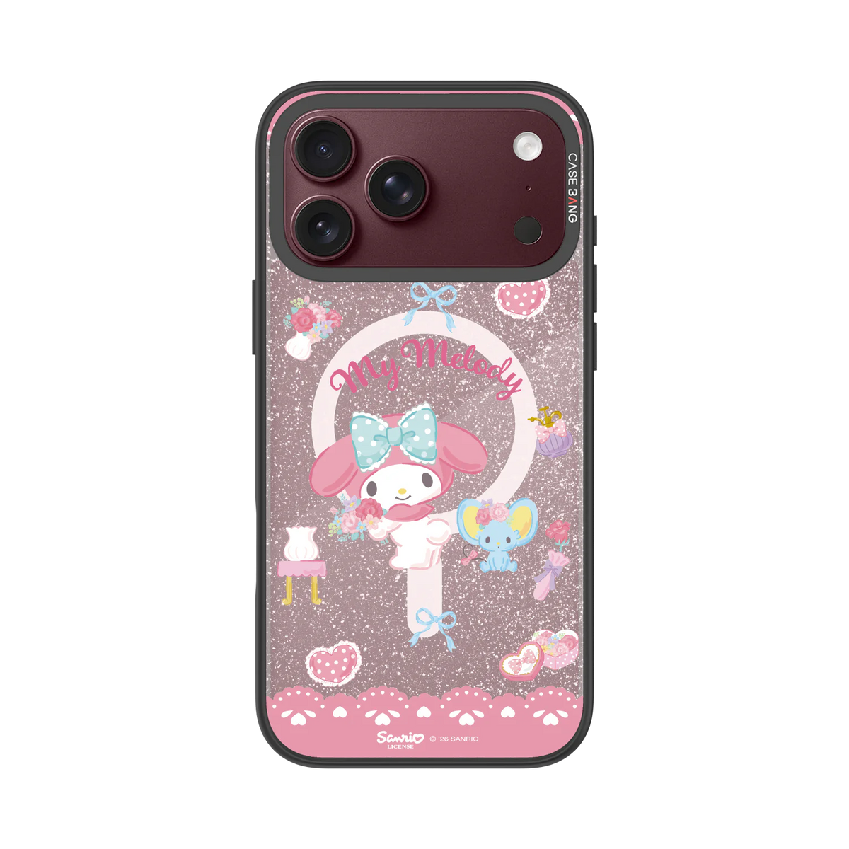 Sweet Melody Snap-On Cover — iPhone 18 Pro Max — Complete Case Set