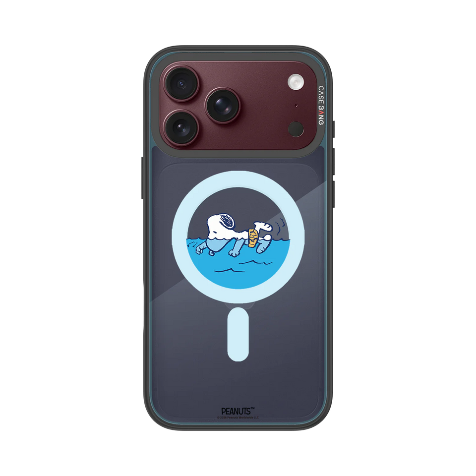 Snoopy Swim Time Snap-On Cover — iPhone 18 Pro Max — Complete Case Set