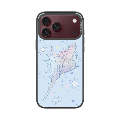 Spiral Conch Snap-On Phone Case — iPhone 18 Pro Max — Complete Case Set