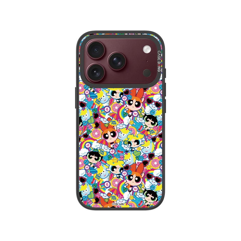 Pop Chaos Snap-On Phone Case — iPhone 18 Pro — Complete Case Set