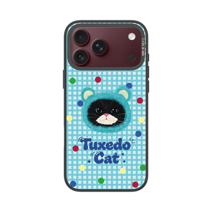 Dotty Tuxedo Snap-On Phone Case — iPhone 18 Pro Max — Complete Case Set