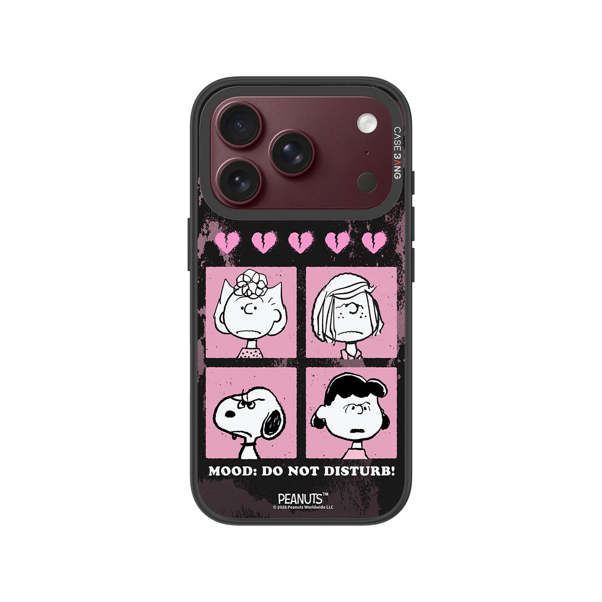Peanuts Quad Snap-On Phone Case — iPhone 18 Pro — Complete Case Set