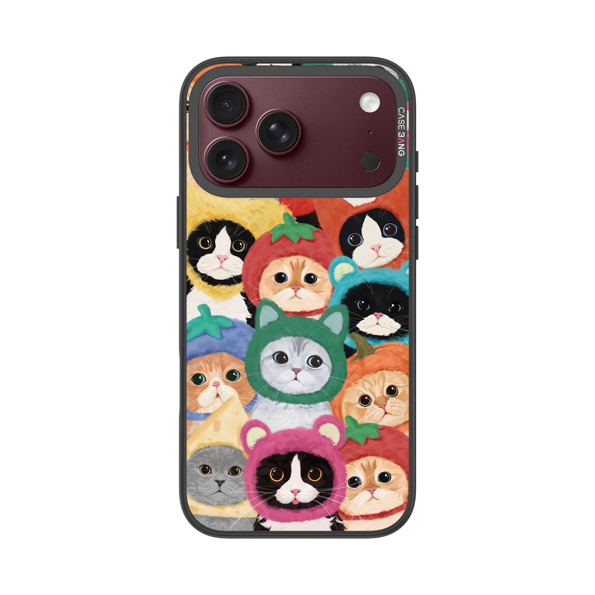 Cat Parade Snap-On Phone Case — iPhone 18 Pro Max — Complete Case Set