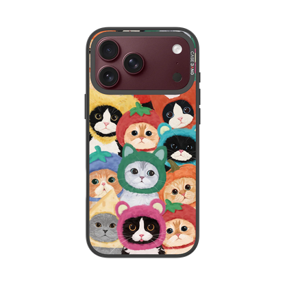 Cat Parade Snap-On Phone Case — iPhone 18 Pro Max — Complete Case Set