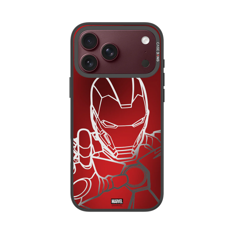 Iron Man Snap-On Phone Case — iPhone 18 Pro Max — Complete Case Set