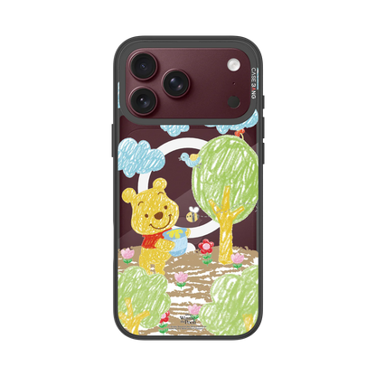 Crayon Pooh Snap-On Cover — iPhone 18 Pro Max — Complete Case Set