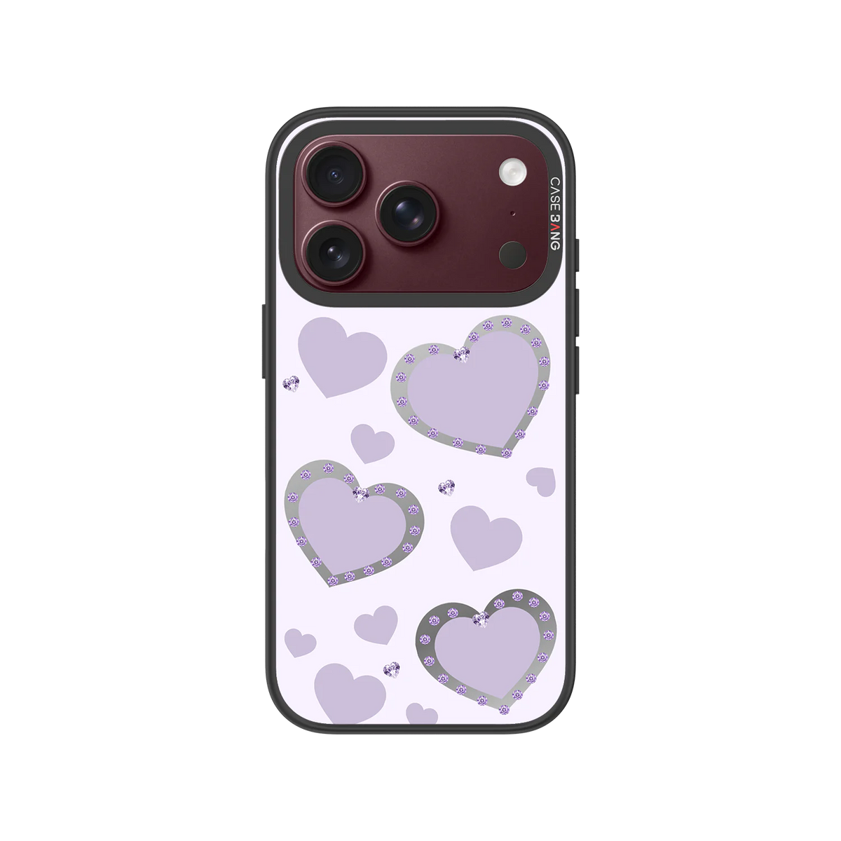 Soft Hearts Snap-On Phone Case — iPhone 18 Pro — Complete Case Set