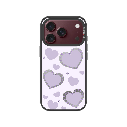 Soft Hearts Snap-On Phone Case — iPhone 18 Pro — Complete Case Set