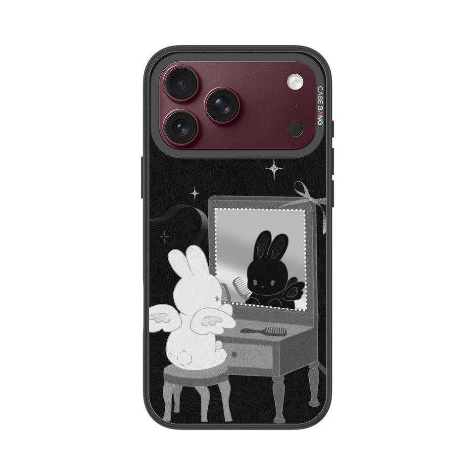 Mirror Angel Snap-On Phone Case — iPhone 18 Pro Max — Complete Case Set