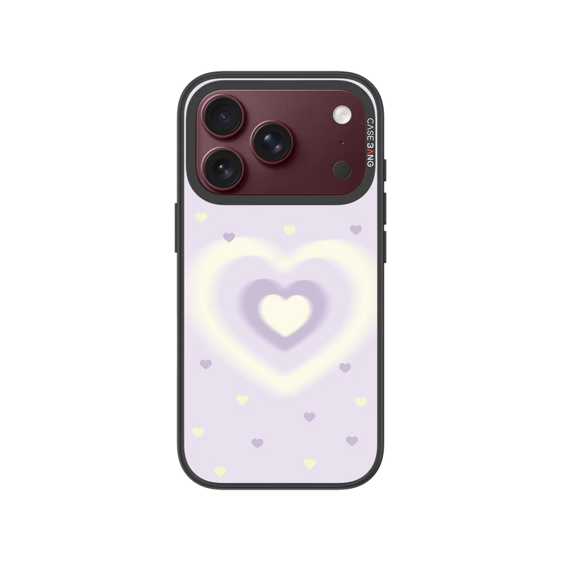 Aura Heart Glow Snap-On Phone Case — iPhone 18 Pro — Complete Case Set