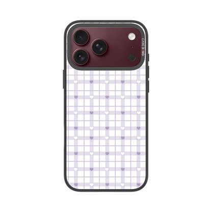 Checker Hearts Snap-On Phone Case — iPhone 18 Pro Max — Complete Case Set