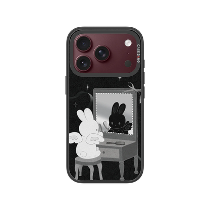 Mirror Angel Snap-On Phone Case — iPhone 18 Pro — Complete Case Set