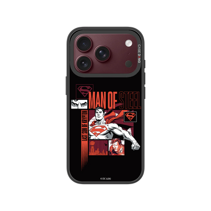 Man of Steel Snap-On Phone Case — iPhone 18 Pro — Complete Case Set