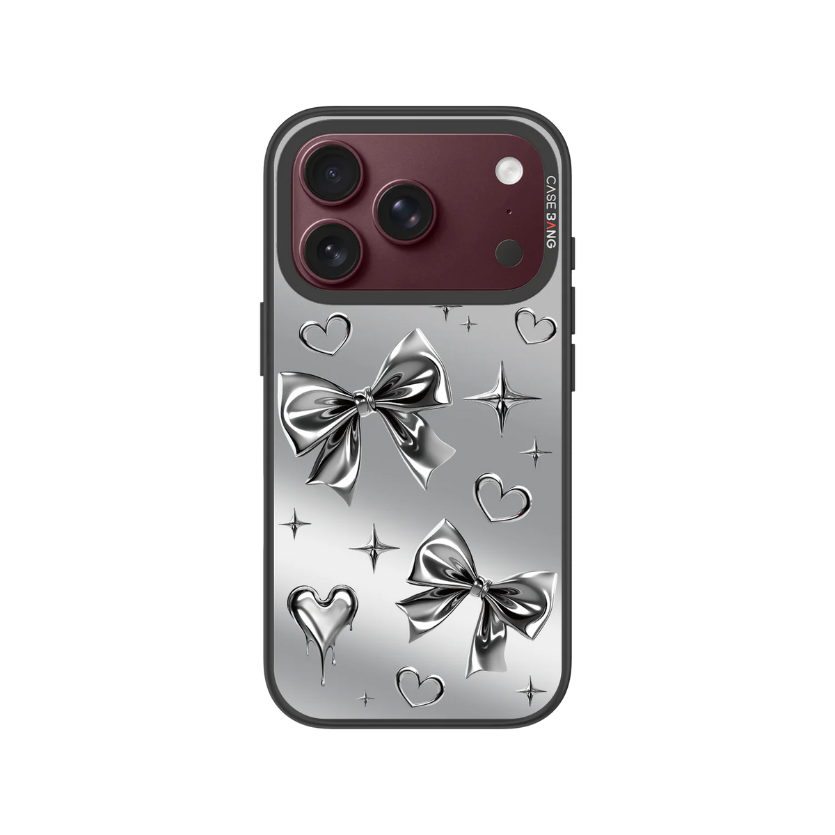 Silvery Light Snap-On Case — iPhone 18 Pro — Complete Case Set