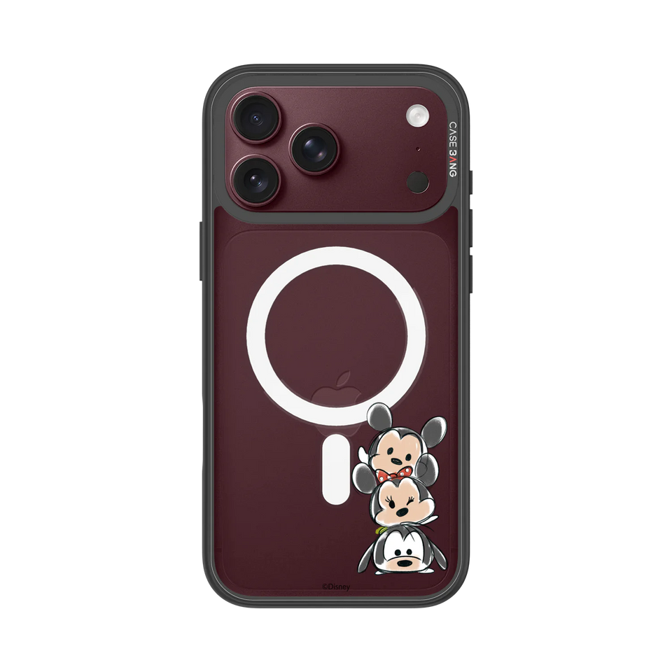 Mickey Stack Snap-On Phone Case — iPhone 18 Pro Max — Complete Case Set